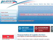 Tablet Screenshot of diligentusa.com